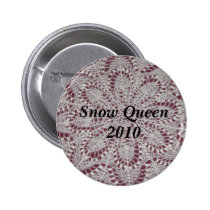 Snow Queen KAl 2010 Badge buttons