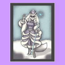 Snow Queen Postcard postcards