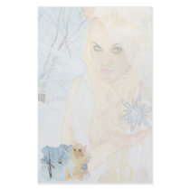 Snow Queen Stationery by katerinaart Snow Queen Stationery