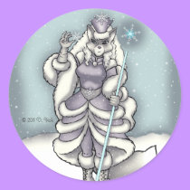 Snow Queen Sticker stickers