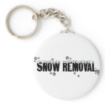 Snow Removal Keychain