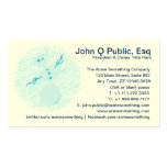 Snow Removal Snow Shoveling Snowman Business Cards