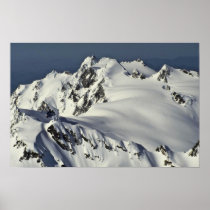 Snow Ridges Poster