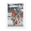 Snow Samurai Postcard
