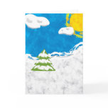 Snow scene cards