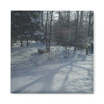 snow scene magnets by dolly_1 snow scene magnets