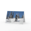 Snow Scene with Skier cards