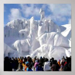 Snow Sculpture Print