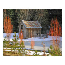 Snow Shed posters by Dreamscapes Snow Shed posters