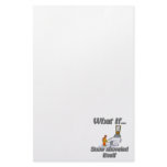 Snow Shovel Personalized Stationery