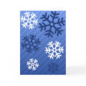 Snow Showers Holiday Card by mariannegilliand Snow Showers Holiday Card