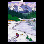 Snow Skiing cards