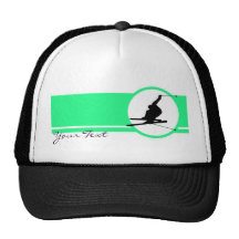 Snow Skiing Mesh Hat