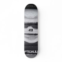 Snow skull board skateboards by brandonvv Snow skull board skateboards