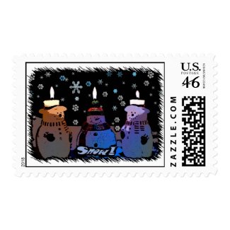 Snow! Snowmen Postage 1 stamp