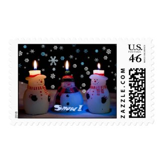 Snow! Snowmen Postage 2 stamp
