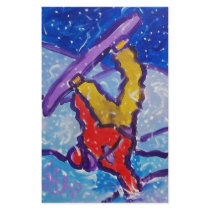 Snow Sports by Piliero stationery by piliero Snow Sports by Piliero stationery