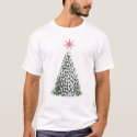 snow star Tree t-shirts
