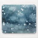 Snow storm in a glass mousepads