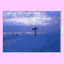 Snow & sunset