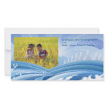 Snow Swirls Photo Card