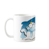 Snow Tiger and Snow Man Mug