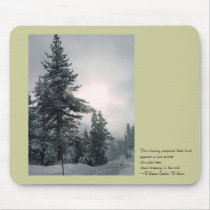 Snow Trees Mousepad