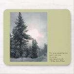 Snow Trees Mousepad