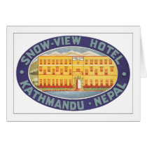 Snow View Hotel Kathmandu Nepal Cards