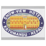 Snow-View Hotel Kathmandu Nepal, Vintage flyers