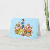Snow White and the Seven Dwarfs 2 Greeting Card