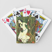 Snow White Chased By Wolves Deck Of Cards