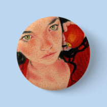 Snow white fairytale Button