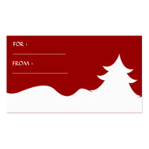 Snow White Gift Tag - Customized business cards