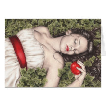 Snow White Greeting Card