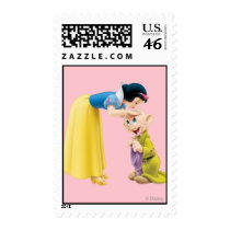 Snow White Kissing Dopey on the Head stamps
