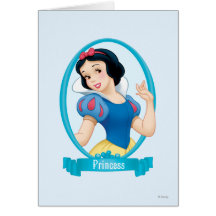 Snow White Princess Card