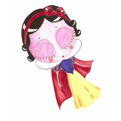 Snow- white tshirt by Elfain