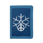 Snow with peace wallets
