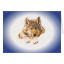 Snow Wolf cards by SophiaDeer Snow Wolf cards
