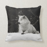 Snow Wolf Pillows