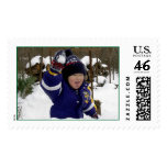 Snowball Fight postage