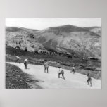 Snowball Fight - US Geological Survey Field Party posters