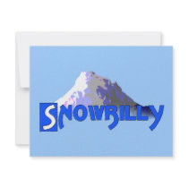 Snowbilly invitations