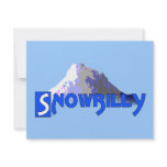 Snowbilly Personalized Announcements