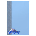 Snowbilly Personalized Stationery
