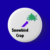 Snowbird Crap buttons
