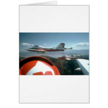 Snowbirds Ridealong de Canadadian Tarjeta