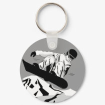 Snowboard 5bw keychains by AtlasShrugging Snowboard 5bw keychains