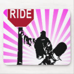 snowboard... directions? mouse mat